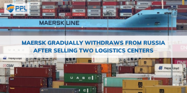 Maersk gradually withdraws from Russia after selling two logistics centers